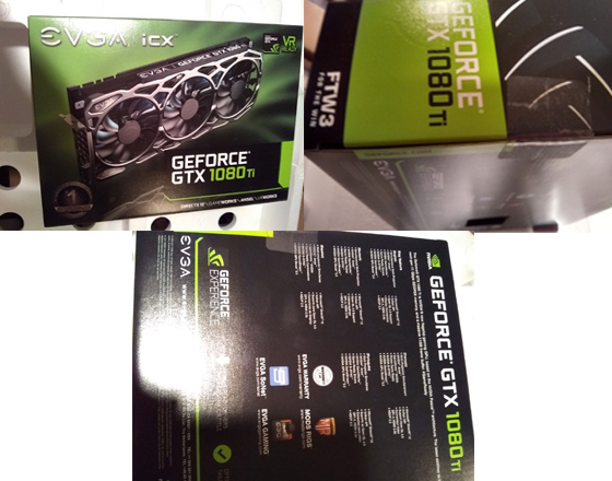 Evga geforce gtx 1080 ti ftw3 gaming 11gb gddr5x...