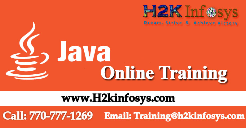 Java/J2EE online training by H2K Infosys LLC, USA