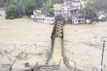 Uncontrolled rains in North India, national flood news, impassioned rains killed at least 120 in n india, Kedarnath temple