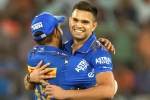 Arjun Tendulkar Mumbai Indians, Arjun Tendulkar breaking updates, arjun tendulkar gets his first wicket in ipl, Arjun tendulkar