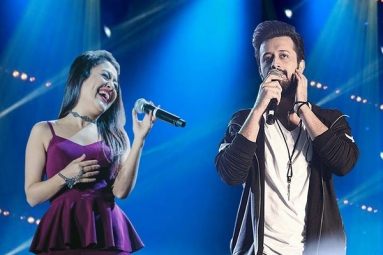 Atif Aslam and Neha Kakkar concert in Chicago Atif Aslam and Neha Kakkar concert in Chicago