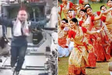 Watch: Bihu Celebrations in Space; Video of NASA Astronaut&rsquo;s Traditional Folk Dance Back in 2004 Goes Viral