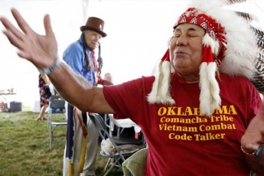 American Indian Veterans Gather at Cantigny