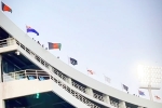 Champions Trophy 2025 Curtain Raiser news, Champions Trophy 2025 Curtain Raiser, champions trophy curtain raiser in lahore indian flag missing, Emirates