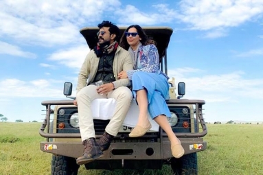 Charan and Upasana Holidaying in Africa