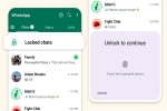Chat Lock beta version, Chat Lock news, chat lock a new feature introduced in whatsapp, Screenshot