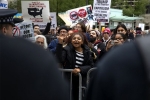 Donald Trump, President Trump, chicago citizens stand united against trump following his first visit, Skyscraper