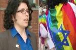 Woman Kicked Out From March For Holding Jewish Pride Flag, Woman Kicked Out From March For Holding Jewish Pride Flag, chicago woman kicked out from march for holding jewish pride flag, Chicago pride parade