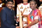 Chiranjeevi award, Chiranjeevi honour, chiranjeevi receives padma vibhushan, Fantasy