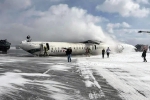 Delta aircraft Toronto Airport, Delta aircraft Toronto Airport flips, delta aircraft flips upside down on landing at toronto airport, Crash