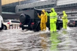 Dubai Rains videos, Dubai Rains visuals, dubai reports heaviest rainfall in 75 years, Flooded