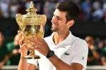 Wimbledon title winner, Wimbledon Title, novak djokovic beats roger federer to win fifth wimbledon title in longest ever final, Andy murray