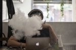 refills, cigarette vapour, flavoured e cigarette possibly more toxic than regular cigar study, Lung function
