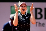 Anisimova, amanda anisimova injury, french open 2019 amanda anisimova the 17 year old stuns simona halep to reach semis, French open