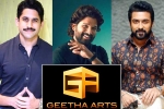 Allu Aravind, Geetha Arts projects, geetha arts to announce three pan indian films, Allu aravind