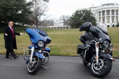 Harley Davidson will take 'Big Hit' if Production Moves Out of U.S., Says Donald Trump