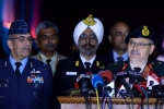 tri-services press conference, Air Vice Marshal Ravi Kapoor, indian army navy air force joint press briefing, Krishna ghati tri-services press conference, Air Vice Marshal Ravi Kapoor, indian army navy air force joint press briefing, Krishna ghati
