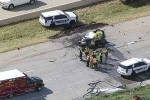 Indians in USA, Darshini Vasudevan, four indians die in road accident, Houston