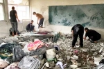 Honeywell weapons, Israel war latest news, israel strike on school dozens killed, School children