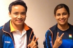 Heena Sindhu, Heena Sindhu, jitu rai heena sindhu wins issf world cup the mixed team event, International olympic committee