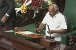 Karnataka, K.R. Ramesh Kumar, karnataka floor test update congress leader k r ramesh kumar elected as speaker, Mlas