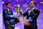 Scripps National Spelling Bee, Karthik Nemmani, indian american wins scripps national spelling bee 2018, Spelling bee