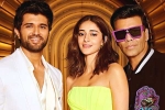 Vijay Deverakonda Liger promotions, Koffee with Karan, koffee with karan vijay deverakonda makes sensational revelations, Sara ali khan