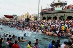 varanasi, kumbh mela 2019 schedule, kumbh mela 2019 indian diaspora takes dip in holy water at sangam, Maha kumbh mela