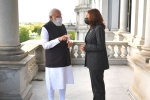 Narendra Modi USA tour, Quad Summit, narendra modi s special gift to kamala harris, Kamala harris