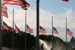 Dayton shooting, el paso, el paso ohio shootings trump orders flags to fly at half mast as mark of solemn respect for victims, American flags