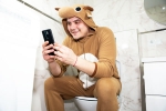 Phone Usage in Toilet, Phone Usage on Toilet doctors, using your phone on the toilet will invite a painful disease, Vijay