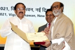 Rajinikanth new film, Rajinikanth updates, rajinikanth conferred with dadasaheb phalke award, Venkaiah naidu