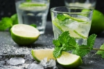 non- alcoholic, non- alcoholic, recipe of virgin mojito, Ice cubes