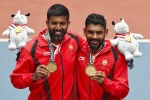 Men's Doubles, Divij Sharan, asian games 2018 rohan bopanna divij sharan clinch men s doubles gold in tennis, Jakarta palembang 2018 asian games