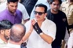 Saif Ali Khan breaking, Saif Ali Khan, saif ali khan walks out of hospital after getting discharged, Sara ali khan
