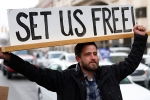 protests, U.S, scattered protests happen in u s against stay at home orders, Oregon
