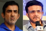 Sourav Ganguly and Gautam Gambhir, Team India, sourav ganguly sends clear warning to gautam gambhir, Indian