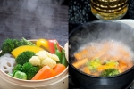 Steaming Vs Boiling for cooking, Steaming Vs Boiling, steaming vs boiling to cook vegetables, Break up
