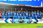 Team India, India Vs Australia T20 series highlights, t20 series india beat australia by 4 1, Aaron