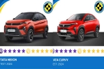 Tata Nexon and Curvv features, Tata Nexon and Curvv features, tata nexon and curvv score 5 stars in bharat ncap crash tests, Mahindra xuv 3xo