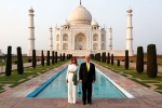 Taj Mahal, Agra, president trump and the first lady s visit to taj mahal in agra, Taj mahal
