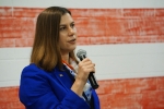 US congress representative, how to identify fake us visa, u s congress rep voices support for detained indian students in visa scam, Elissa slotkin