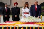 Raj Ghat, Delhi, highlights on day 2 of the us president trump visit to india, Taj mahal