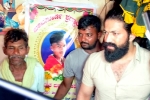 Yash, Yash fans, yash meets the families of his deceased fans, Karnataka