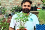 nitin lalit, nitin lalit, young nri entrepreneur returns to his native place with an intent to save water in gardening, Save water