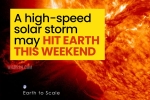 Space Weather Prediction Center, Solar Storm this weekend, a high speed solar storm may hit earth this weekend, Traveling