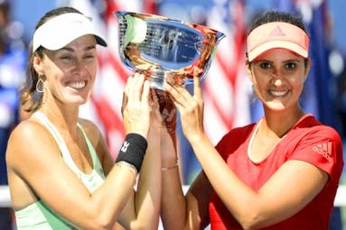 Sania Mirza And Martina Hingis Wins US Open