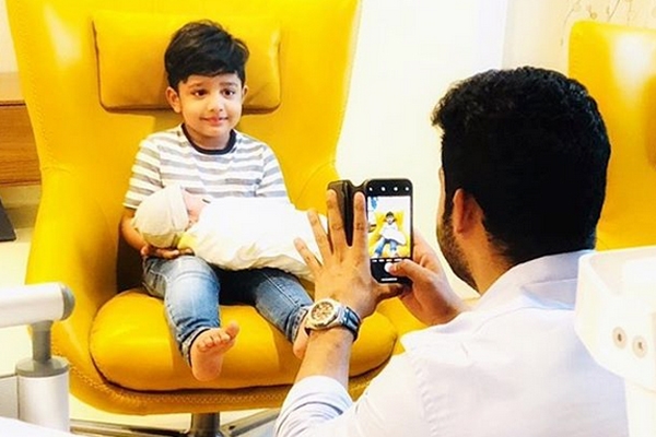 NTR’s Son Makes his Debut on Instagram